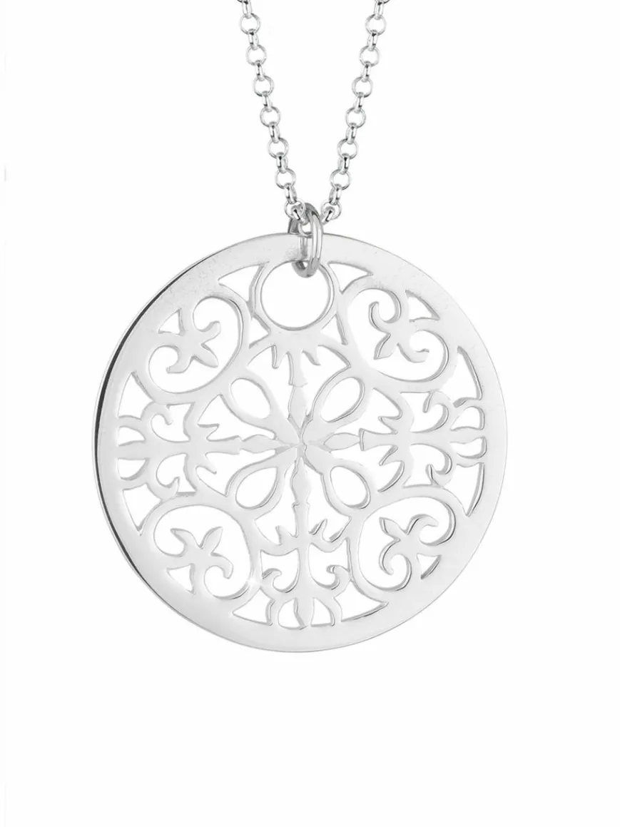 Elli Schmuck*Damen Halskette silber uni