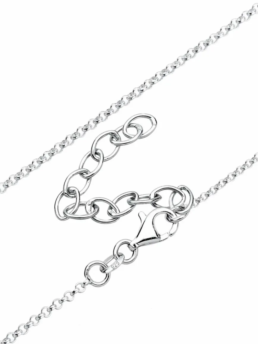 Elli Schmuck*Damen Halskette silber uni