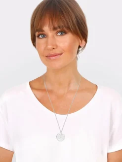 Elli Schmuck*Damen Halskette silber uni