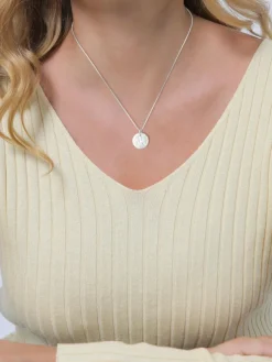 Elli Schmuck*Damen Halskette silber uni