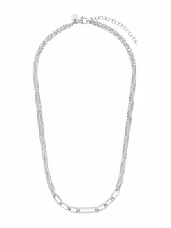 NOELANI Schmuck*Damen Halskette silber uni