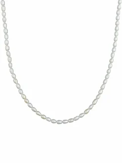 Nenalina Schmuck*Damen Halskette silber uni