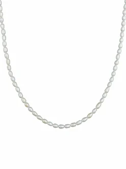 Nenalina Schmuck*Damen Halskette silber uni