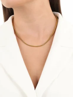 s.Oliver Schmuck*Damen Halskette gold uni