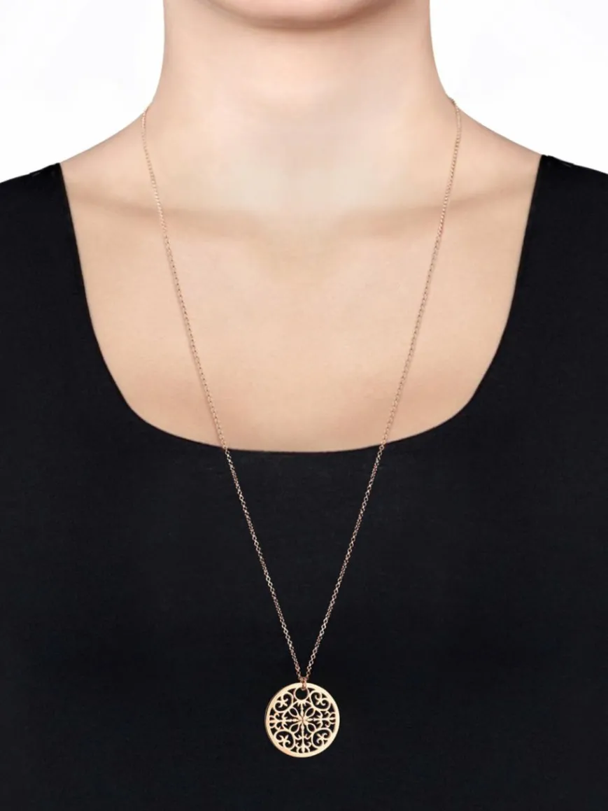 Elli Schmuck*Damen Halskette roségold uni