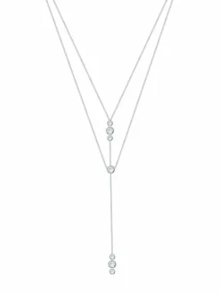 Elli Schmuck*Damen Halskette silber uni