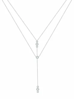 Elli Schmuck*Damen Halskette silber uni
