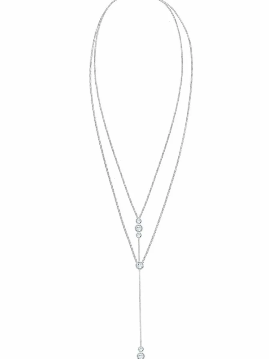 Elli Schmuck*Damen Halskette silber uni