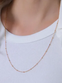 Elli Schmuck*Damen Halskette gold uni