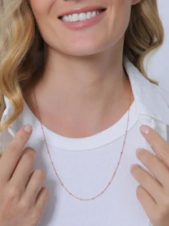 Elli Schmuck*Damen Halskette gold uni