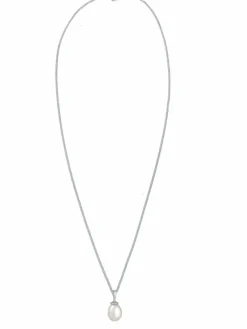 Elli Schmuck*Damen Halskette silber uni