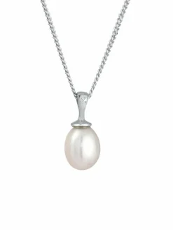 Elli Schmuck*Damen Halskette silber uni