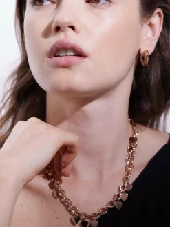 Echtzeit Schmuck*Damen Halskette - Endless Love roségold uni