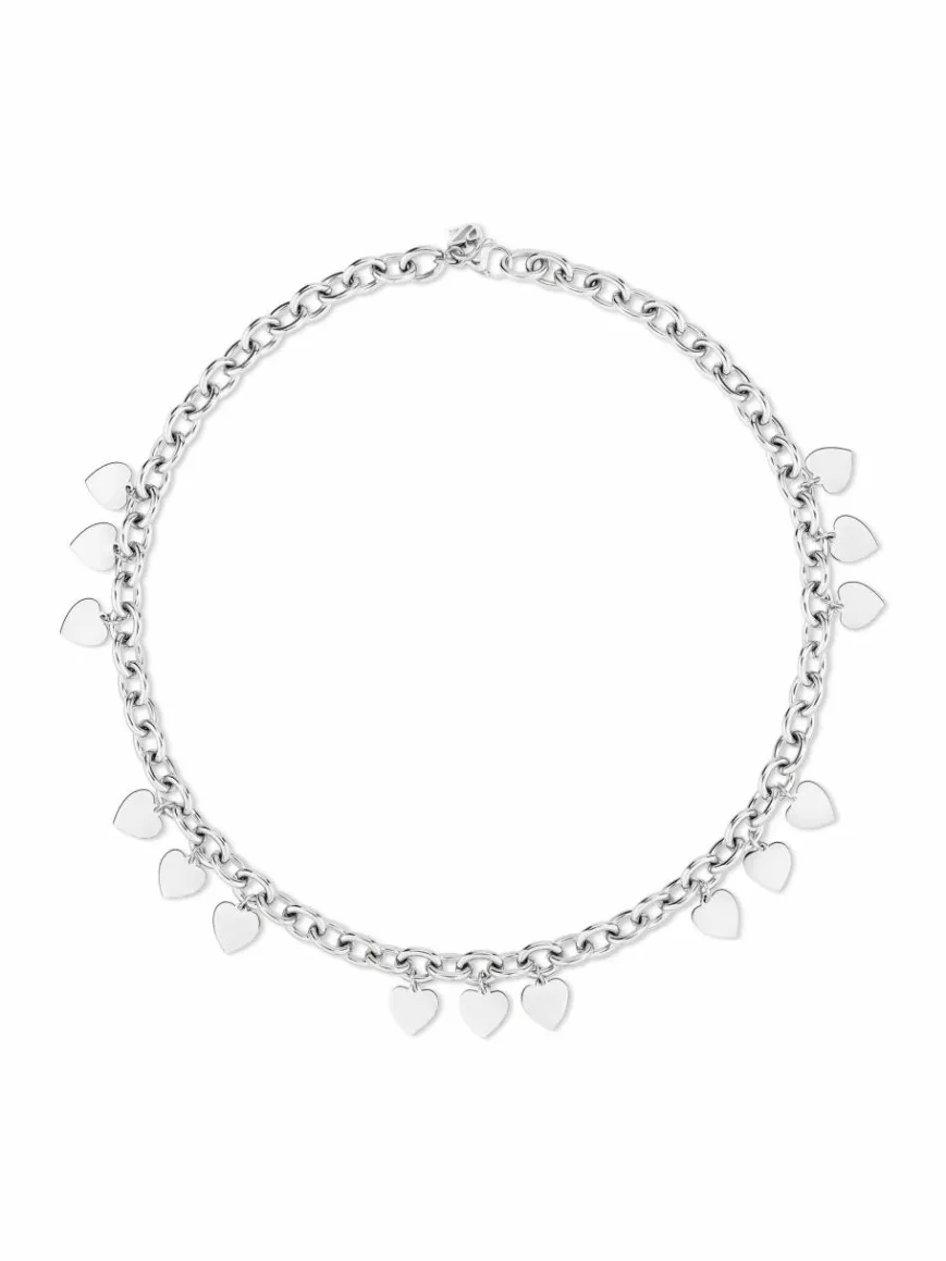 Echtzeit Schmuck*Damen Halskette - Endless Love silber uni