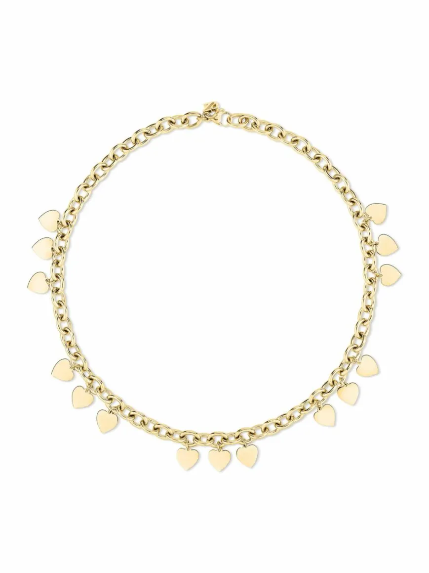 Echtzeit Schmuck*Damen Halskette - Endless Love gold uni