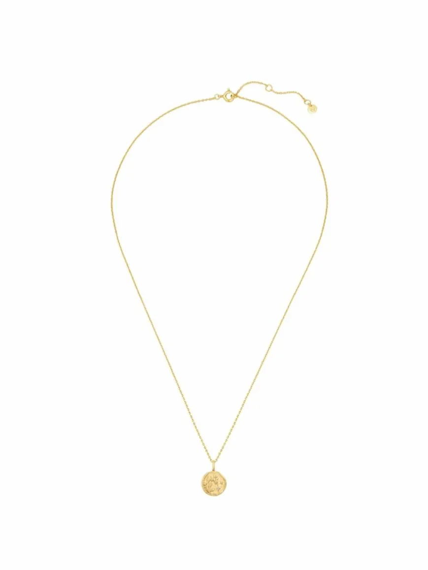 Glanzstücke München Schmuck*Damen Halskette - Geburtsblume September Prunkwinde gold uni