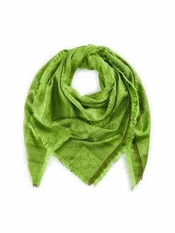 Codello Schals & Tücher*Damen Halstuch grün bedruckt