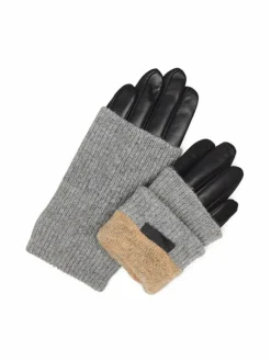 Markberg Handschuhe*Damen Handschuhe grau uni
