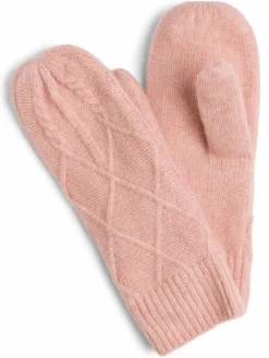 Pieces Handschuhe*Damen Handschuhe mit Wollanteil - PCNantassia rosa uni