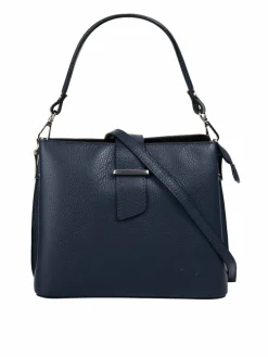Cluty Taschen & Rucksäcke*Damen Handtasche blau uni