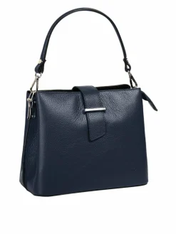 Cluty Taschen & Rucksäcke*Damen Handtasche blau uni