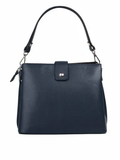 Cluty Taschen & Rucksäcke*Damen Handtasche blau uni