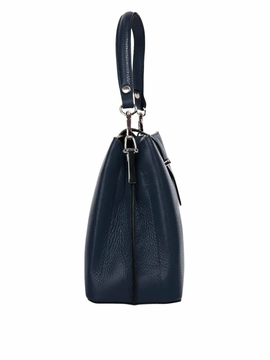 Cluty Taschen & Rucksäcke*Damen Handtasche blau uni