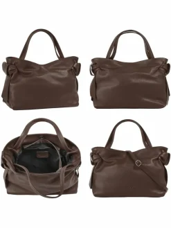 Samantha Look Taschen & Rucksäcke*Damen Handtasche braun uni