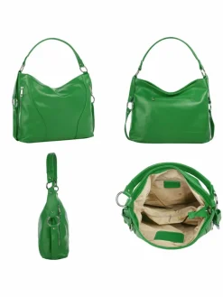 Samantha Look Taschen & Rucksäcke*Damen Handtasche grün uni