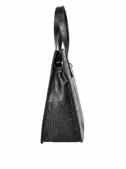Cluty Taschen & Rucksäcke*Damen Handtasche schwarz uni