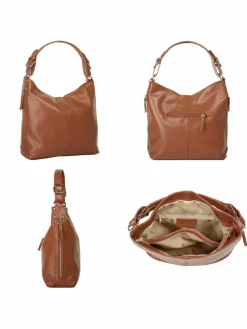 Samantha Look Taschen & Rucksäcke*Damen Handtasche cognac uni