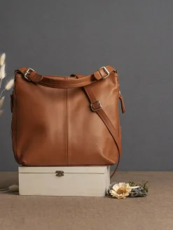 Samantha Look Taschen & Rucksäcke*Damen Handtasche cognac uni