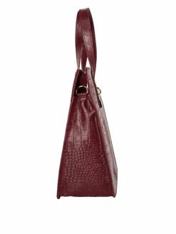 Cluty Taschen & Rucksäcke*Damen Handtasche rot uni