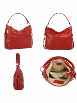 Samantha Look Taschen & Rucksäcke*Damen Handtasche rot uni