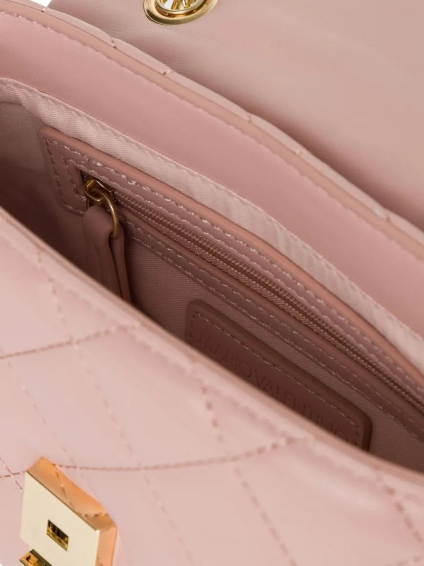 Valentino by Mario Valentino Taschen & Rucksäcke*Damen Handtasche altrosa gold uni