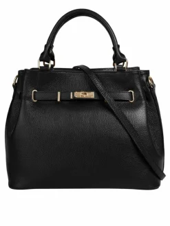 Samantha Look Taschen & Rucksäcke*Damen Handtasche schwarz uni