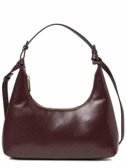 Calvin Klein Taschen & Rucksäcke*Damen Handtasche aubergine schwarz gemustert