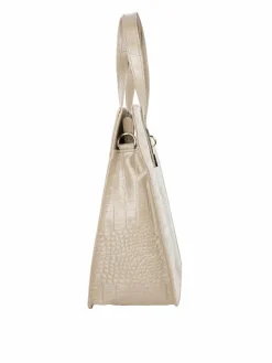 Cluty Taschen & Rucksäcke*Damen Handtasche beige uni