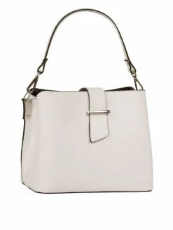 Cluty Taschen & Rucksäcke*Damen Handtasche weiß uni