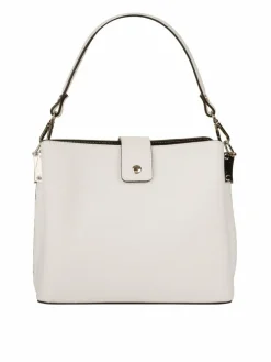 Cluty Taschen & Rucksäcke*Damen Handtasche weiß uni