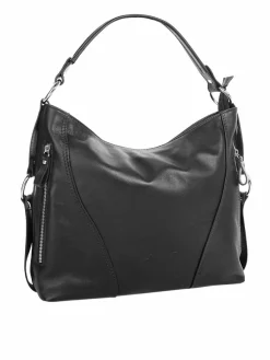 Samantha Look Taschen & Rucksäcke*Damen Handtasche schwarz uni