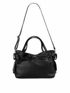 Samantha Look Taschen & Rucksäcke*Damen Handtasche schwarz uni
