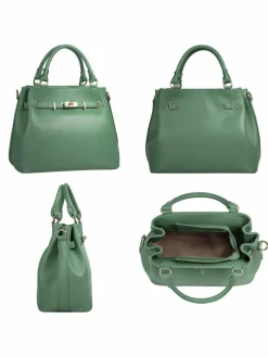 Samantha Look Taschen & Rucksäcke*Damen Handtasche grün uni