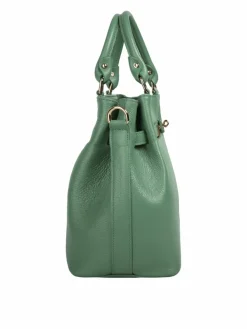 Samantha Look Taschen & Rucksäcke*Damen Handtasche grün uni