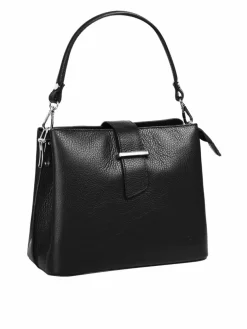 Cluty Taschen & Rucksäcke*Damen Handtasche schwarz uni