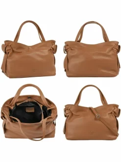 Samantha Look Taschen & Rucksäcke*Damen Handtasche cognac uni
