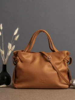 Samantha Look Taschen & Rucksäcke*Damen Handtasche cognac uni