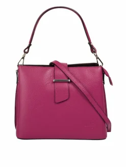 Cluty Taschen & Rucksäcke*Damen Handtasche pink uni