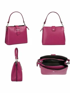Cluty Taschen & Rucksäcke*Damen Handtasche pink uni