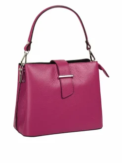 Cluty Taschen & Rucksäcke*Damen Handtasche pink uni